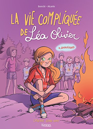 jaquette livre La Vie Compliquée De Léa Olivier Tome 4 - Angoisses