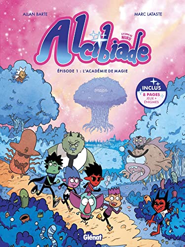 jaquette livre Alcibiade - La Saga De Nuru Tome 1 - L'académie De Magie