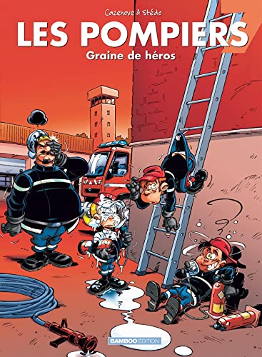 jaquette livre Les Pompiers Tome 7 - Graine De Héros