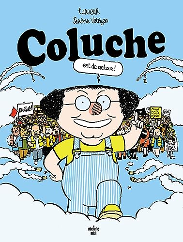 jaquette livre Coluche Est De Retour !
