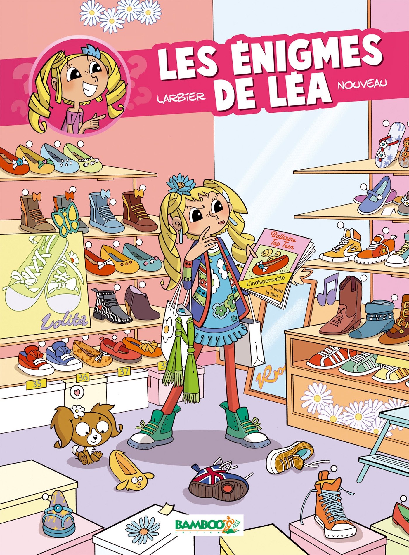 jaquette livre Les énigmes de Léa - tome 1