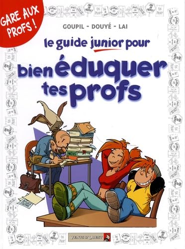 jaquette livre Le guide junior pour bien éduquer tes profs
