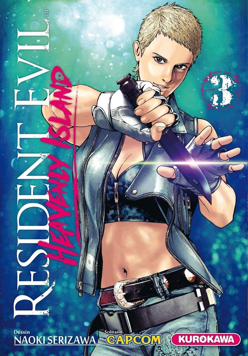 jaquette livre Resident Evil - Heavenly Island - T3 (3)