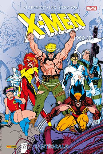jaquette livre X-Men L'intégrale - 1990 - Tome 2