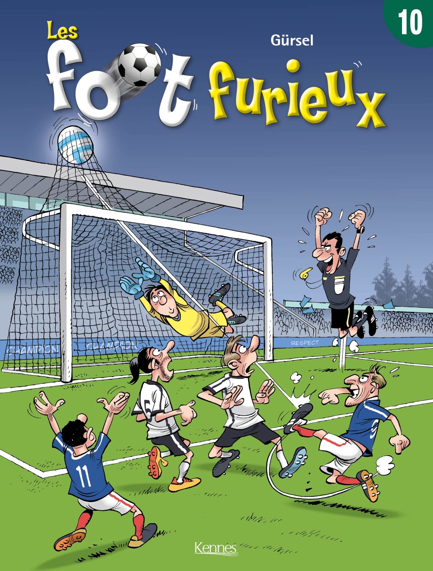 jaquette livre Les foot furieux, Tome 10 :