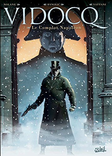 jaquette livre Vidocq Tome 2 - Le Complot Napoléon