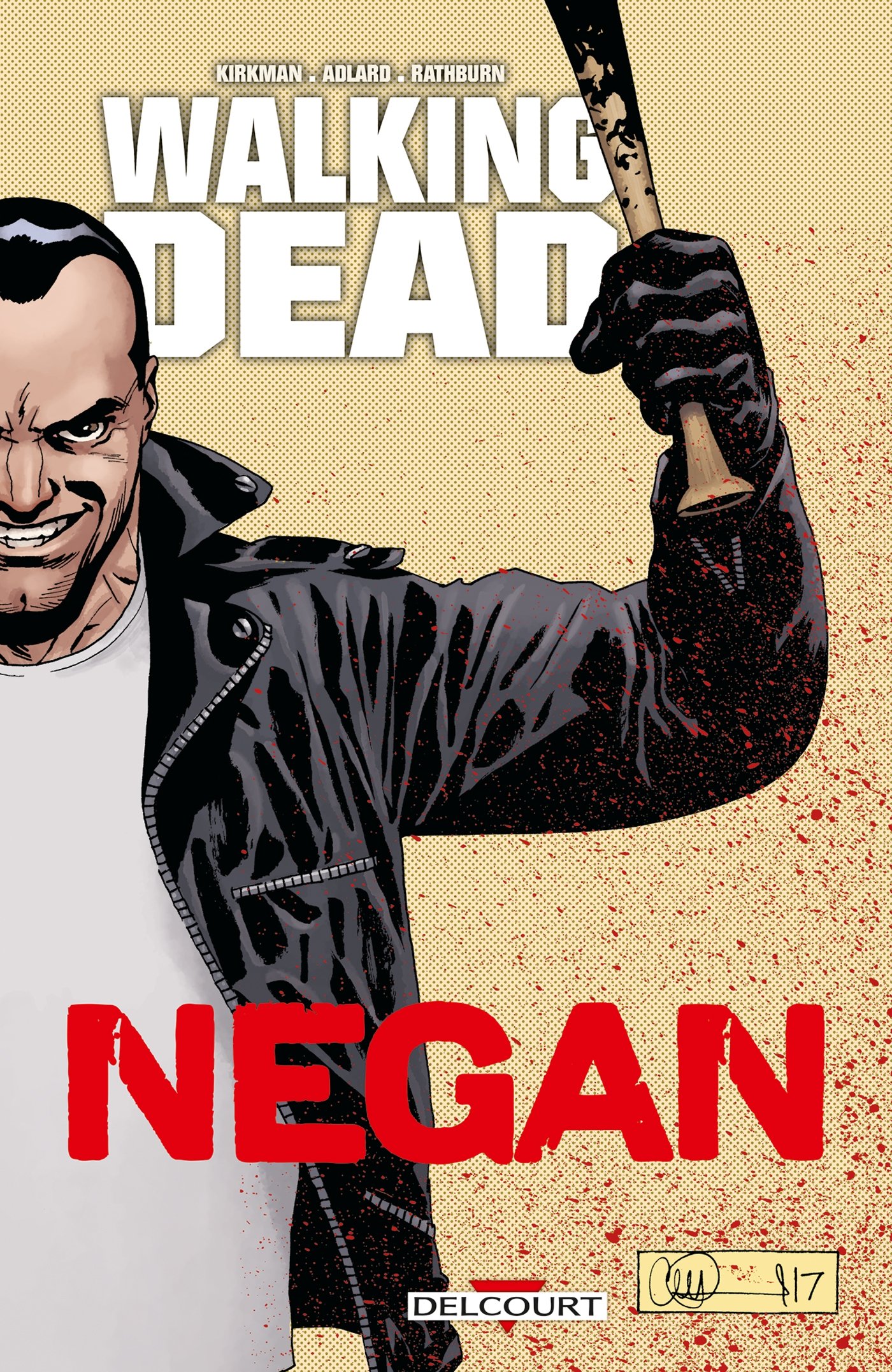 jaquette livre Walking Dead - Negan