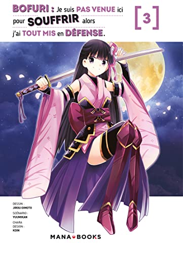 jaquette livre Bofuri - Je ne suis pas venue ici pour souffrir - Tome 3