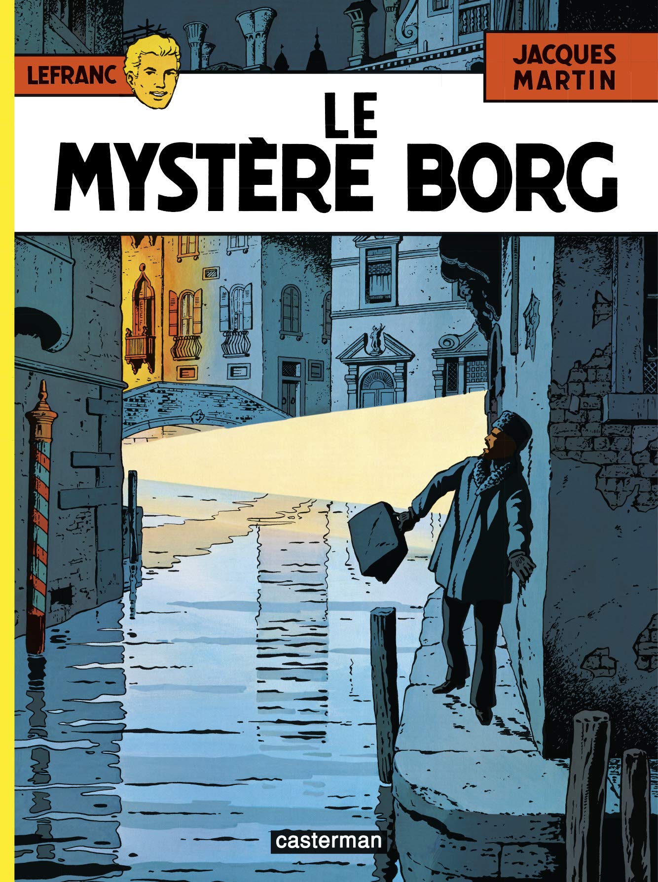 jaquette livre Lefranc, Tome 3 : Le mystère Borg