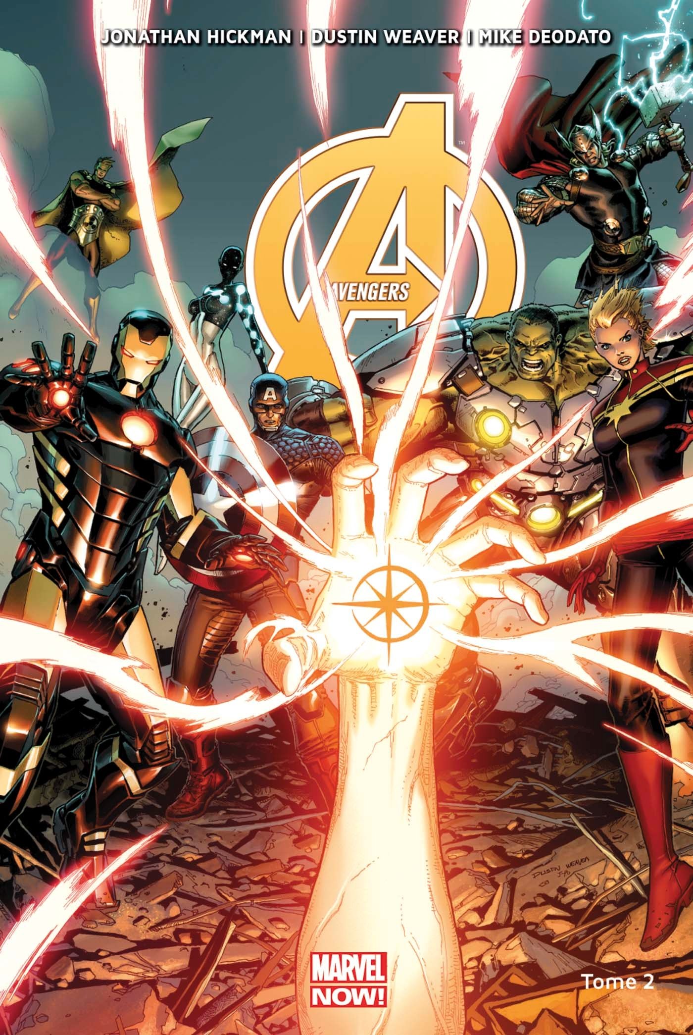 jaquette livre AVENGERS MARVEL NOW T02