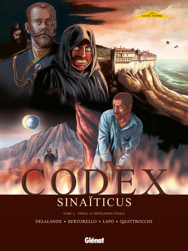 jaquette livre Codex Sinaïticus Tome 3 - Yhwh, La Révélation Finale