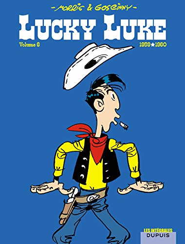 jaquette livre Lucky Luke L'intégrale Tome 6 - 1959-1960