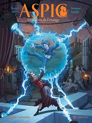 jaquette livre Aspic, Détectives De L'étrange Tome 6 - Rhapsodie Fantomatique