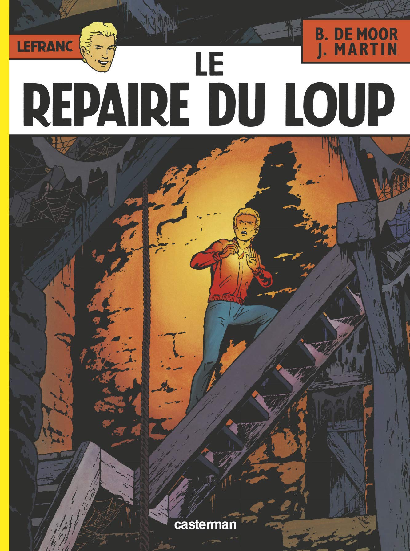 jaquette livre Lefranc, tome 4 : Le repaire du loup