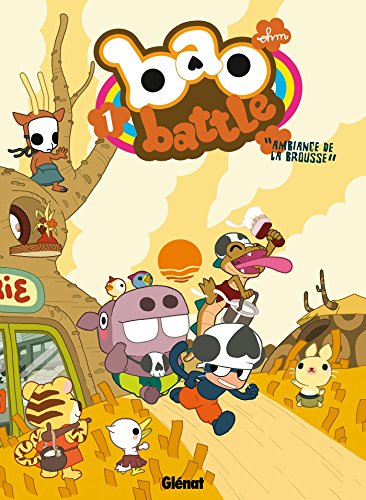jaquette livre Bao Battle Tome 1 - Ambiance De La Brousse