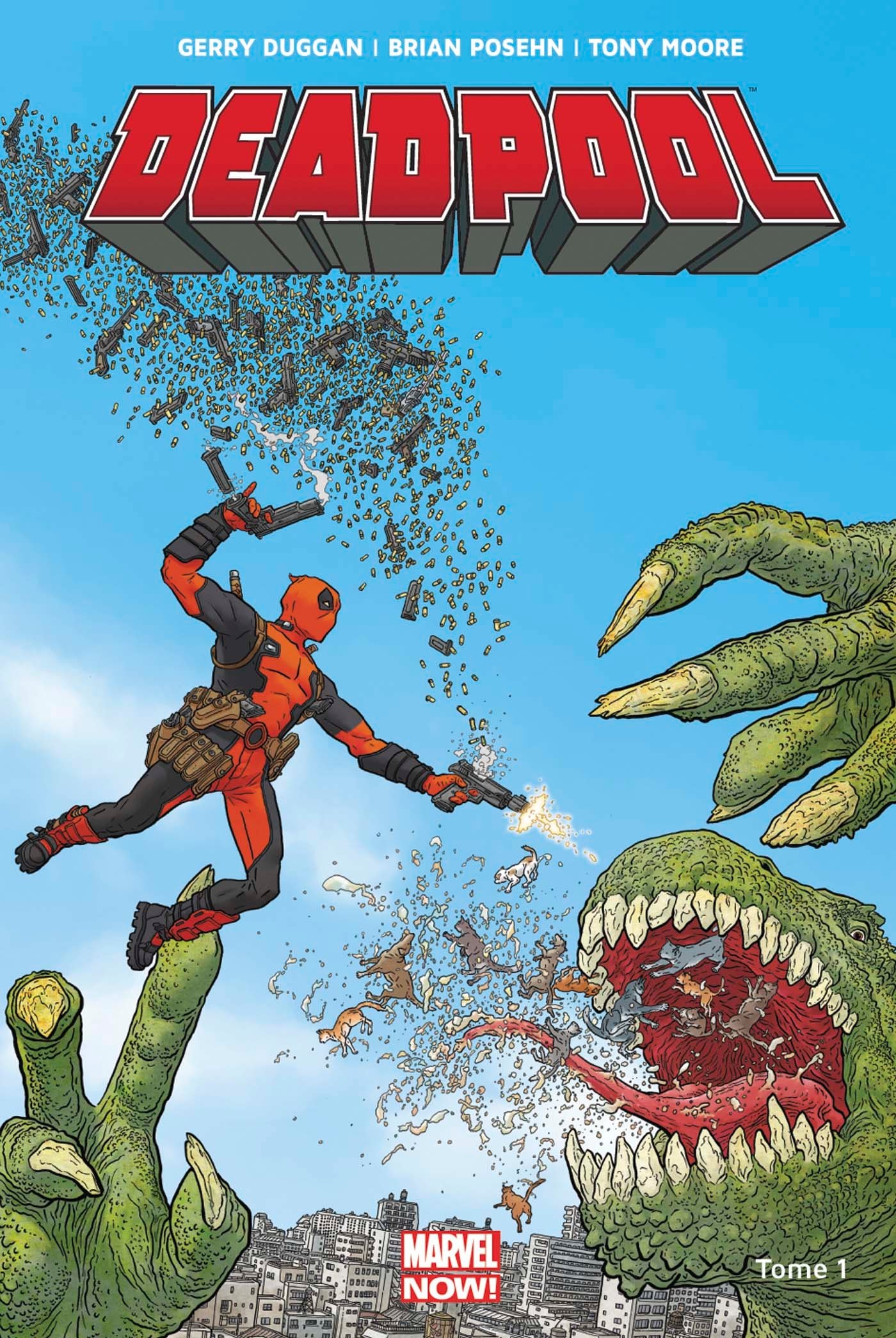 jaquette livre DEADPOOL MARVEL NOW T01