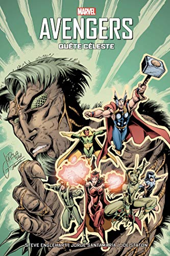 jaquette livre Avengers - Quête Céleste