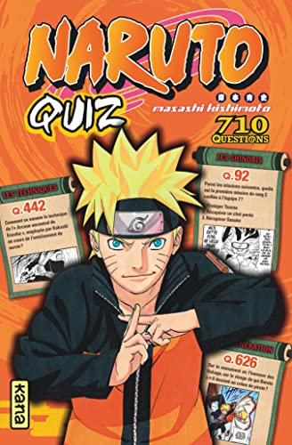 jaquette livre Naruto - Quiz book