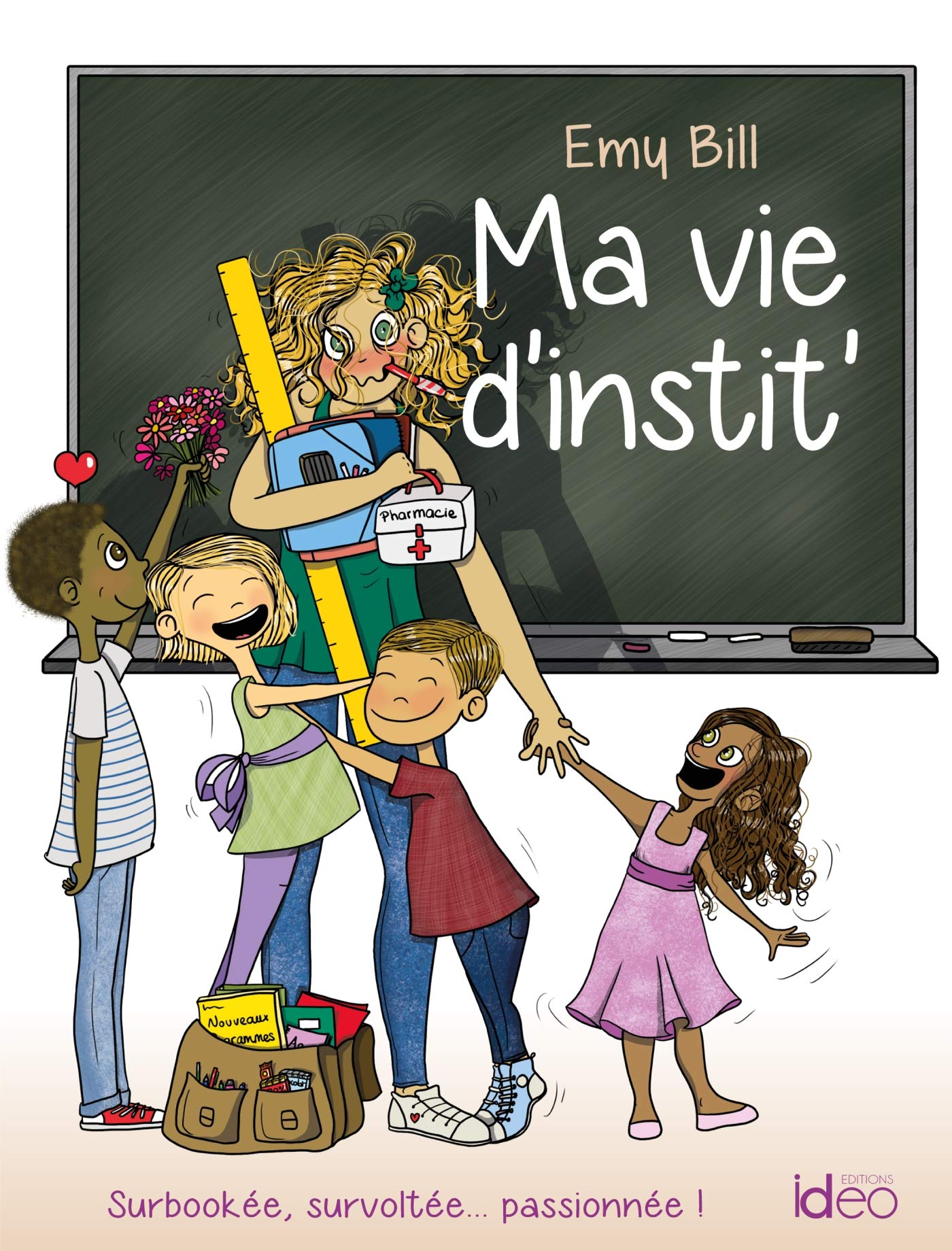 jaquette livre Ma vie d'instit'