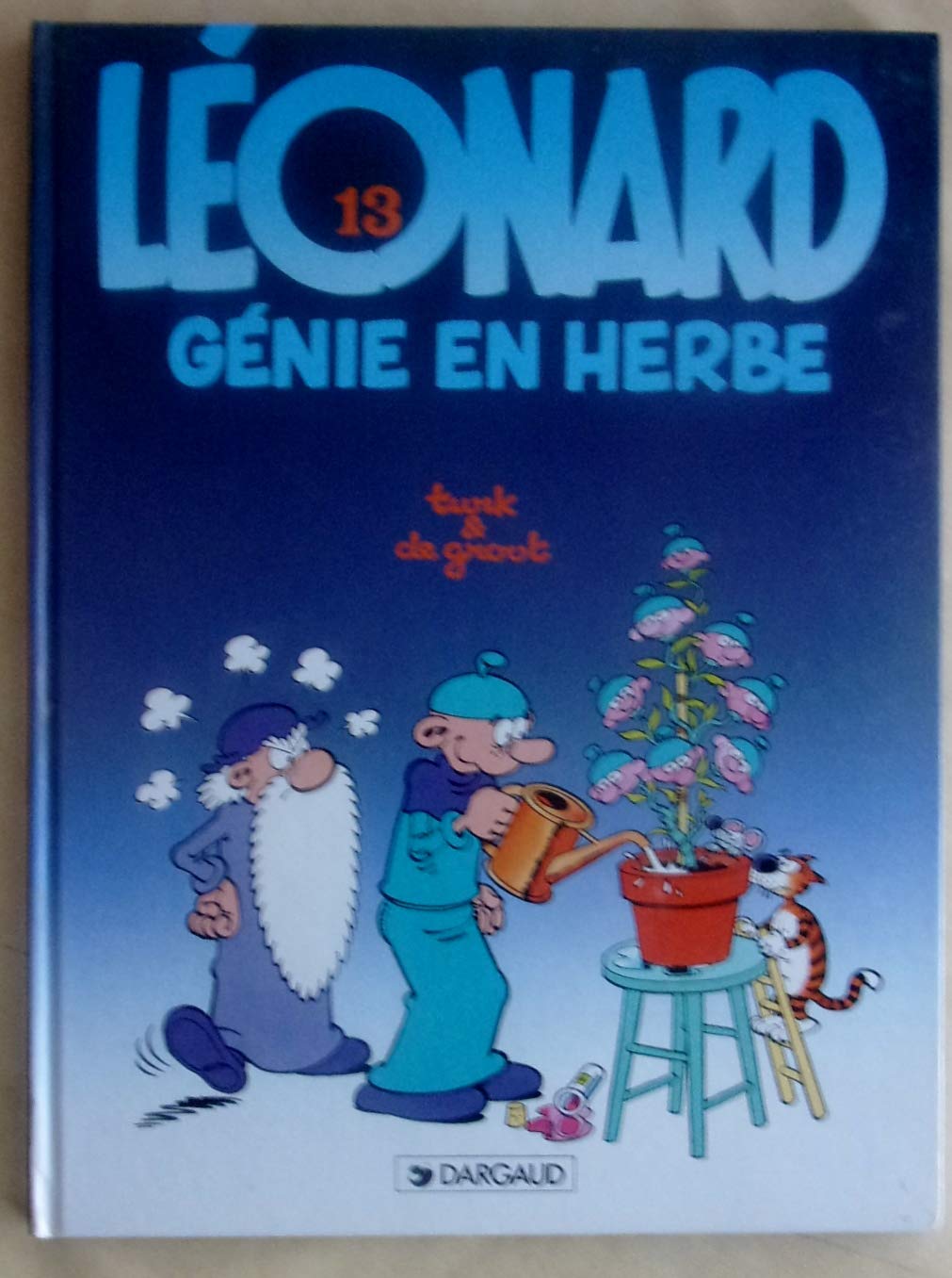 jaquette livre Léonard, tome 13 : Génie en herbe