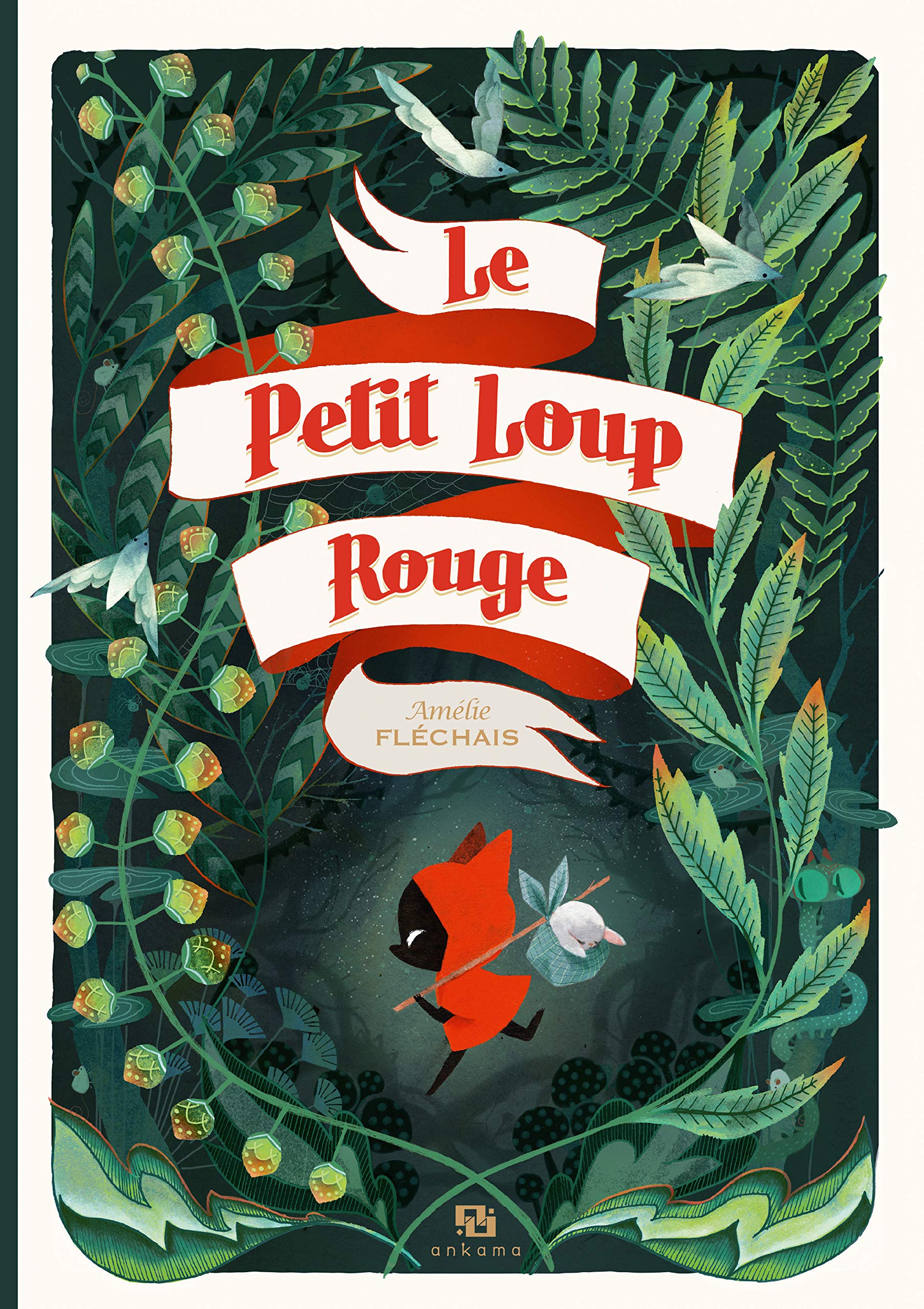 jaquette livre Le petit loup rouge