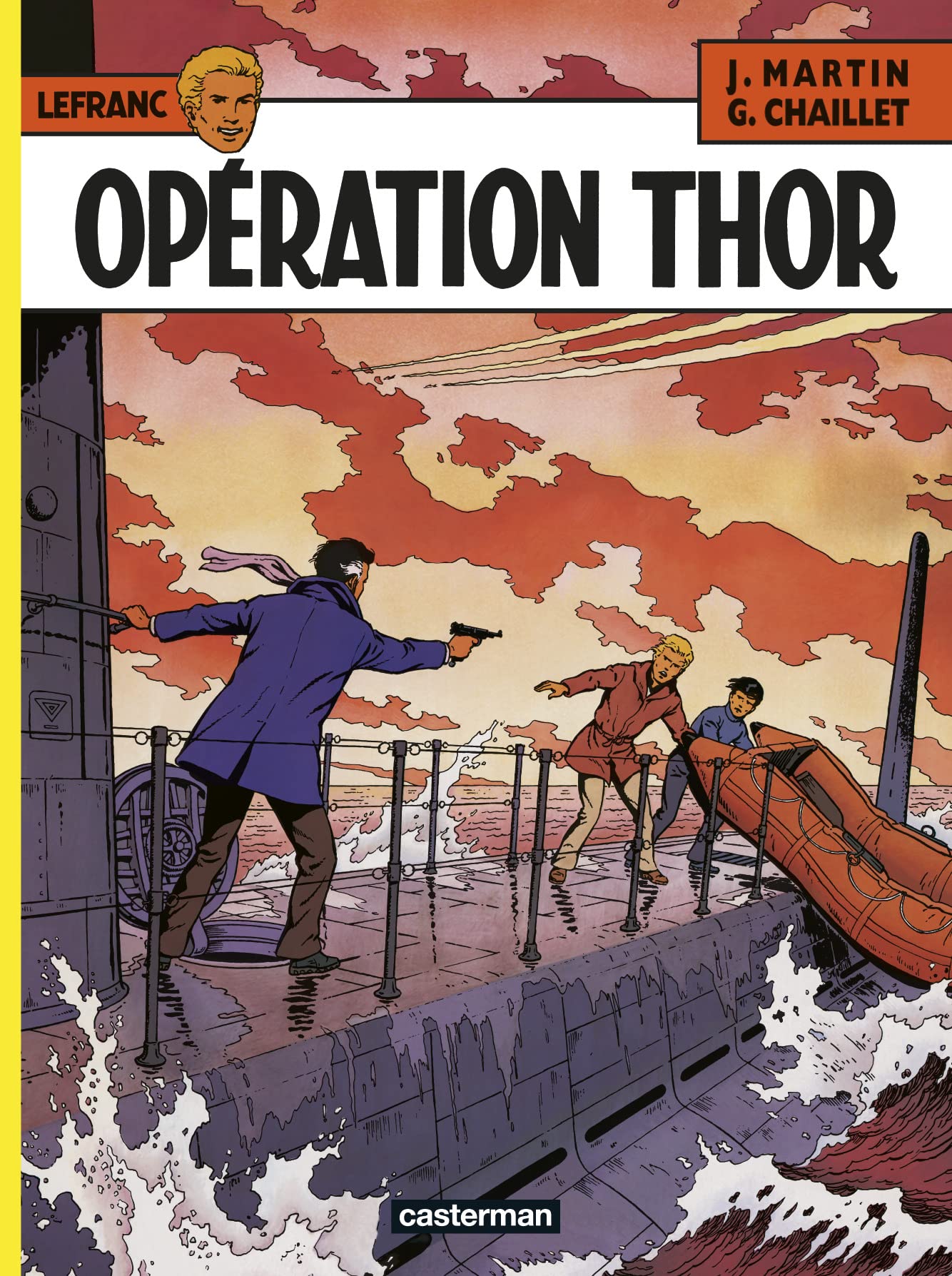 jaquette livre Lefranc, tome 6 : Opération Thor