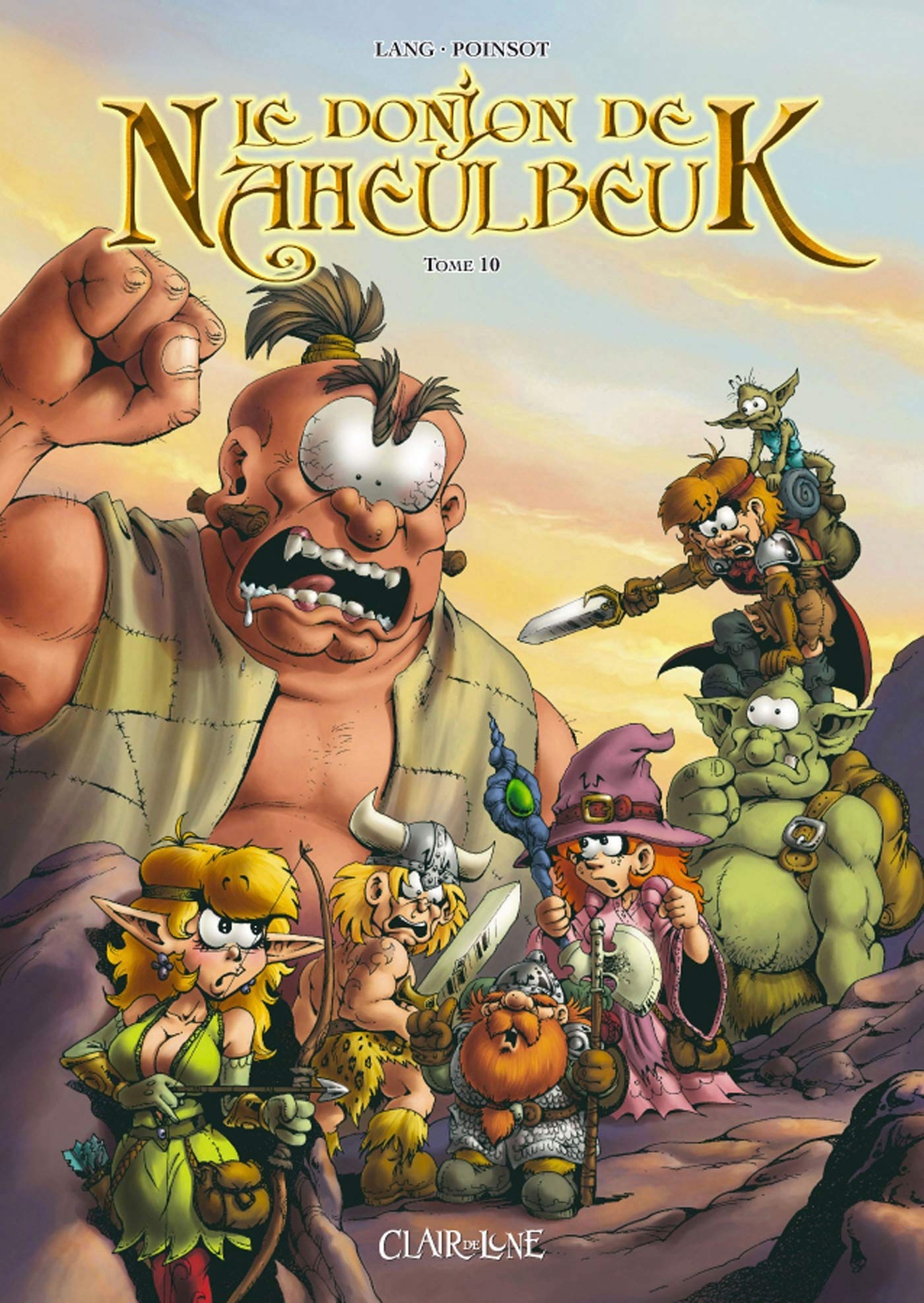 jaquette livre Le Donjon de Naheulbeuk, tome 10