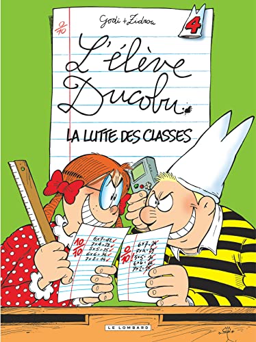 jaquette livre L'élève Ducobu Tome 4 - La Lutte Des Classes