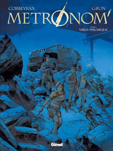 jaquette livre Metronom' Tome 4 - Virus Psychique