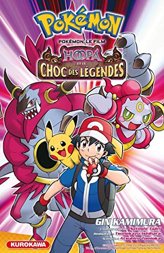 jaquette livre Pokémon - Film 18 - Hoopa et le choc des légendes