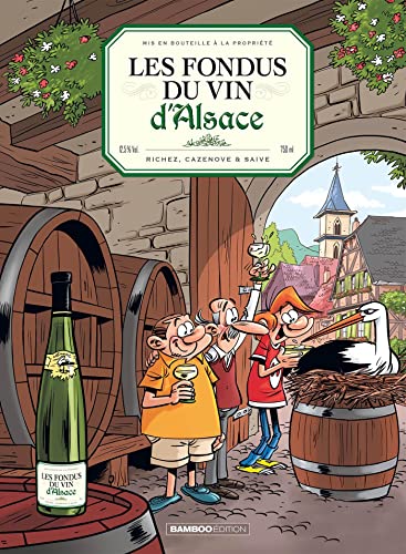 jaquette livre Les Fondus Du Vin D'alsace