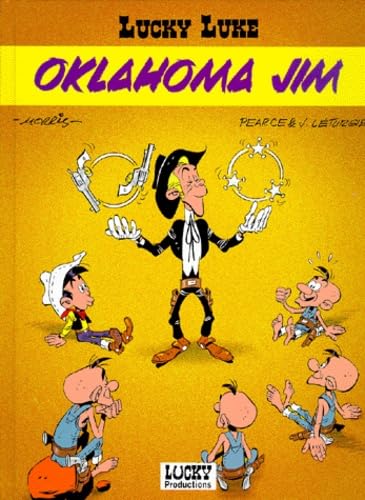jaquette livre Lucky Luke Tome 37 - Oklahoma Jim