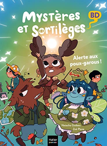 jaquette livre Mystères Et Sortilèges Tome 2 - Alerte Aux Poux Garous !