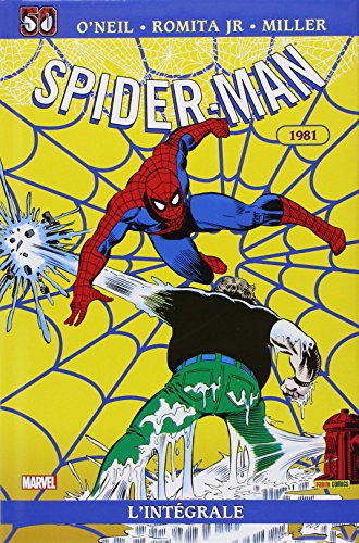 jaquette livre Spider-Man L'intégrale Tome 25 - 1981