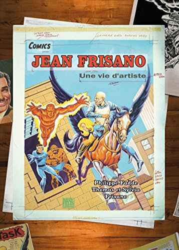 jaquette livre  Jean Frisano, une vie d'artiste