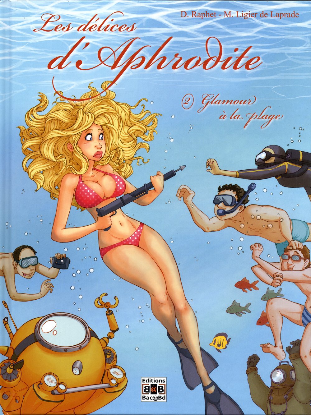 jaquette livre Glamour à la plage
