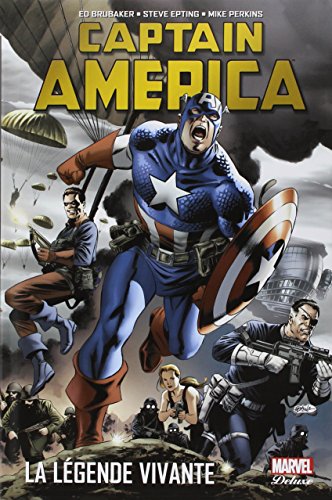 jaquette livre Captain America - La Légende Vivante