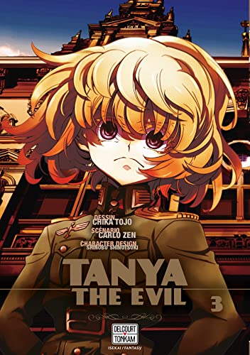 jaquette livre Tanya The Evil - Tome 3