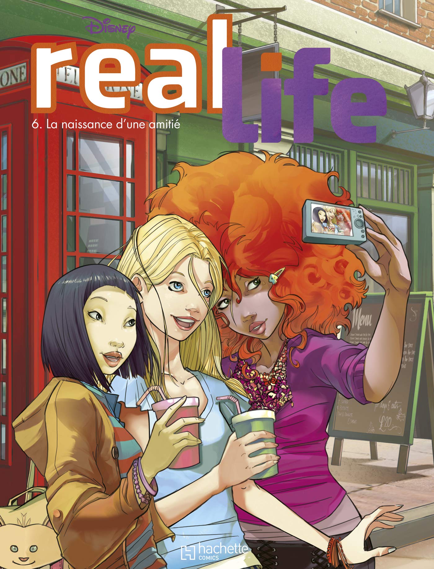 jaquette livre Real Life, Tome 6 : La naissance d'une amitié