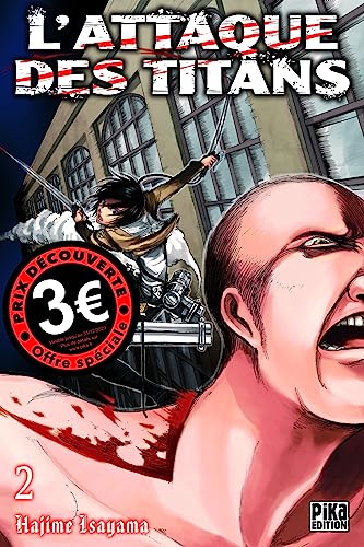 jaquette livre L'attaque Des Titans Tome 2