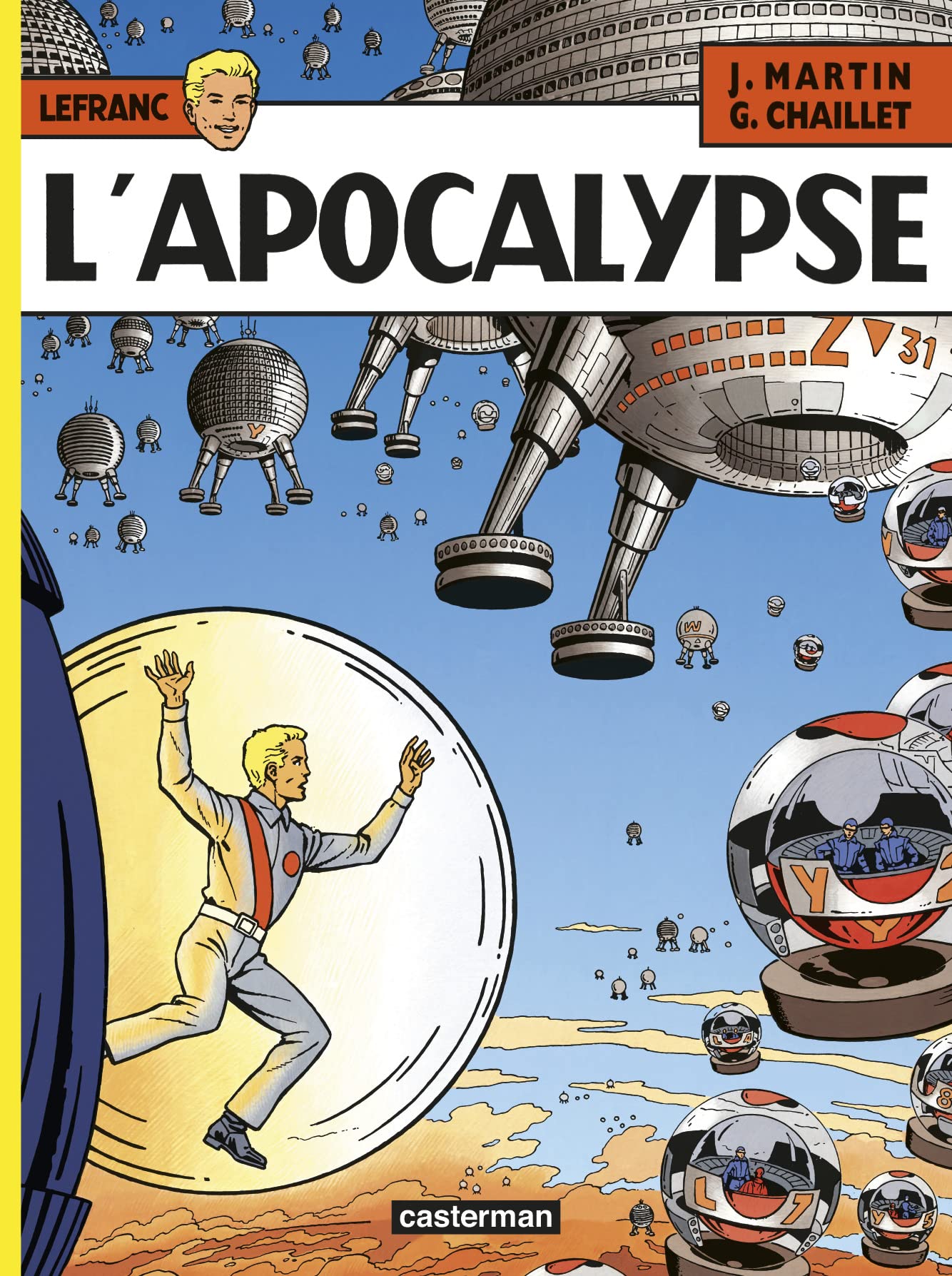 jaquette livre Lefranc, tome 10 : L'apocalypse
