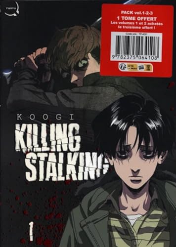 jaquette livre Killing Stalking - Pack En 3 Volumes, Tomes 1 À 3