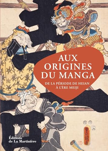 jaquette livre Aux Origines Du Manga - De La Période De Heian À L'ère Meiji