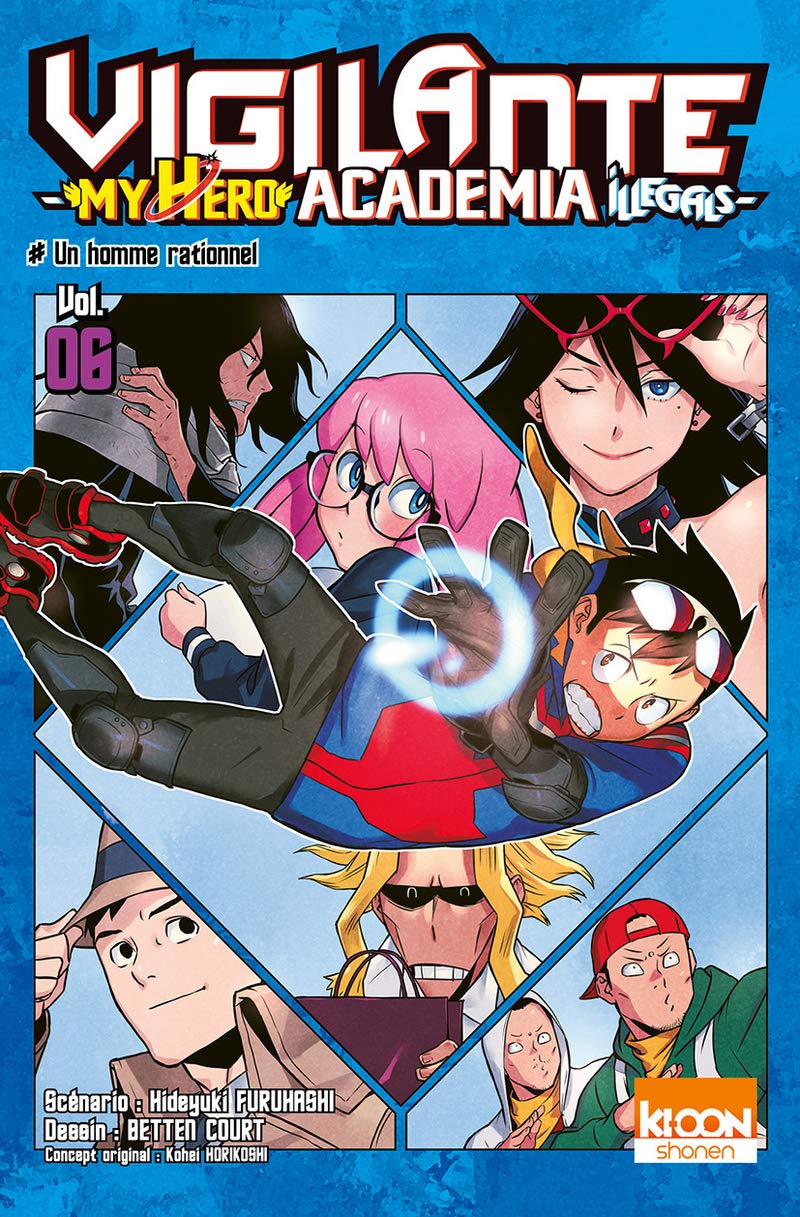 jaquette livre Vigilante - My Hero Academia Illegals T06 (06)