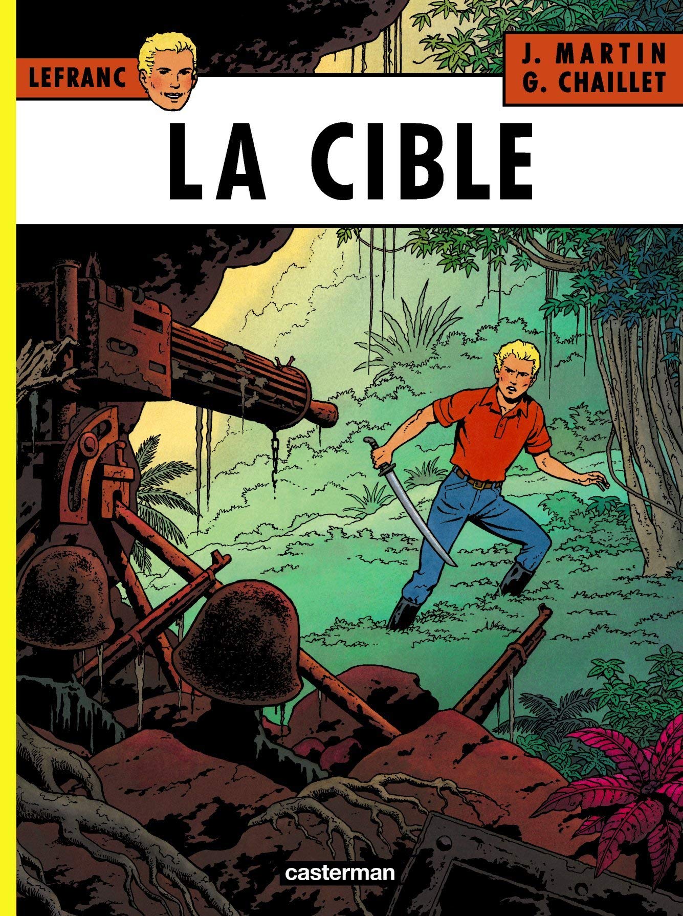 jaquette livre Lefranc, tome 11 : La cible