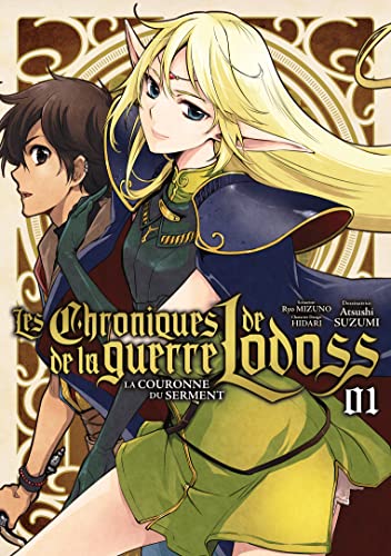 jaquette livre Chroniques de la guerre de Lodoss (les) - La Couronne du Serment - Tome 1