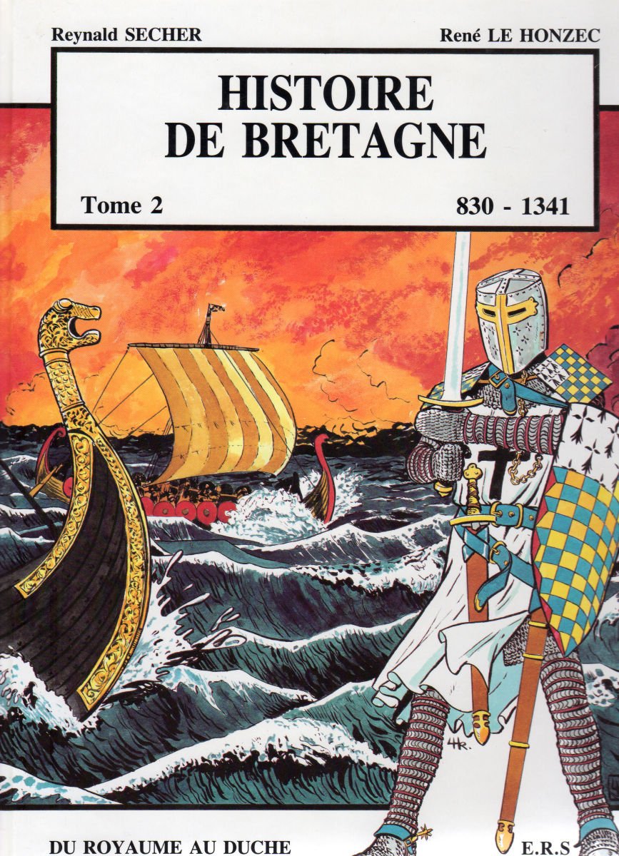 jaquette livre Histoire de Bretagne T2 830-1341