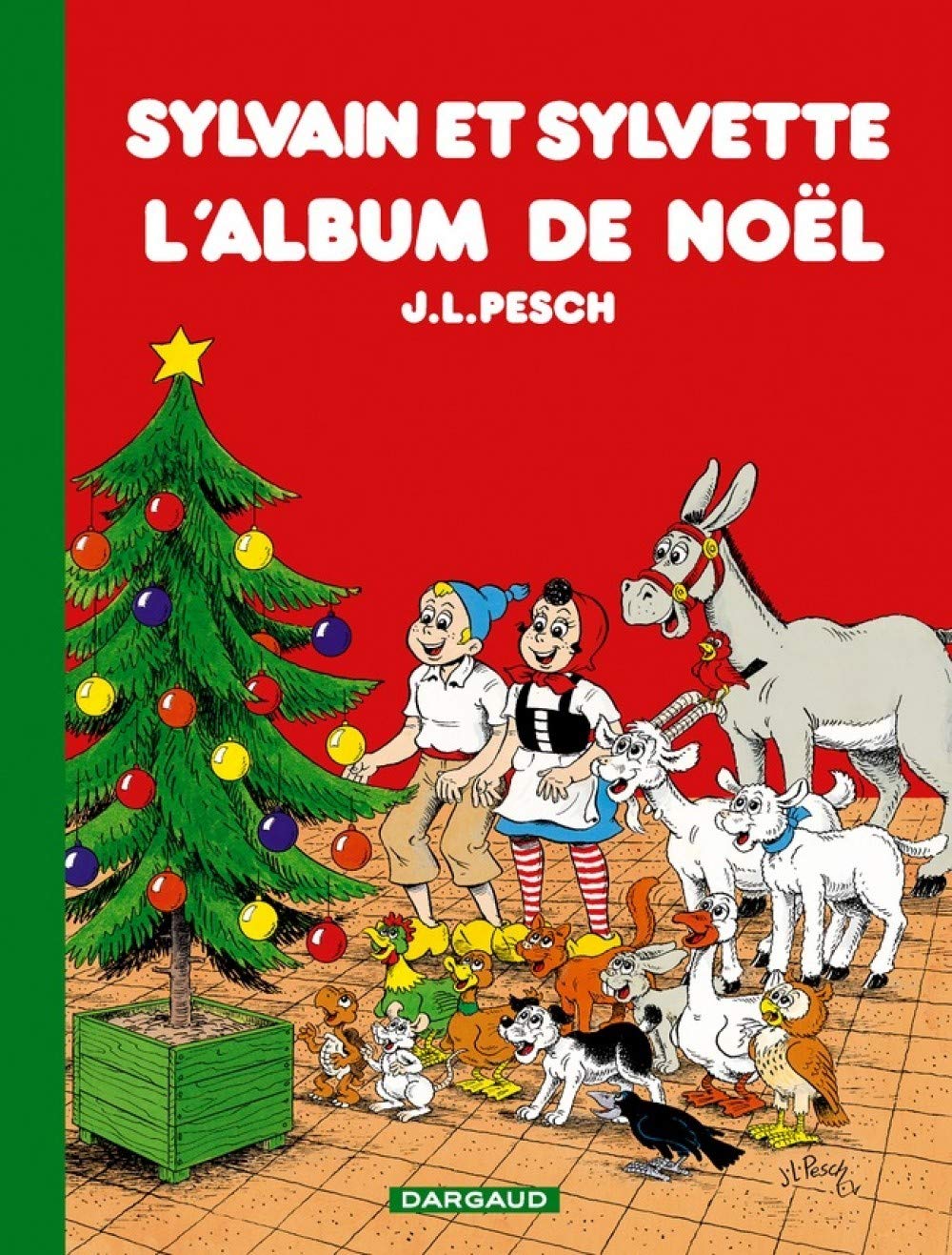 jaquette livre Sylvain et Sylvette : Spécial Noël