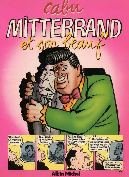 jaquette livre Mitterand Et Son Beauf