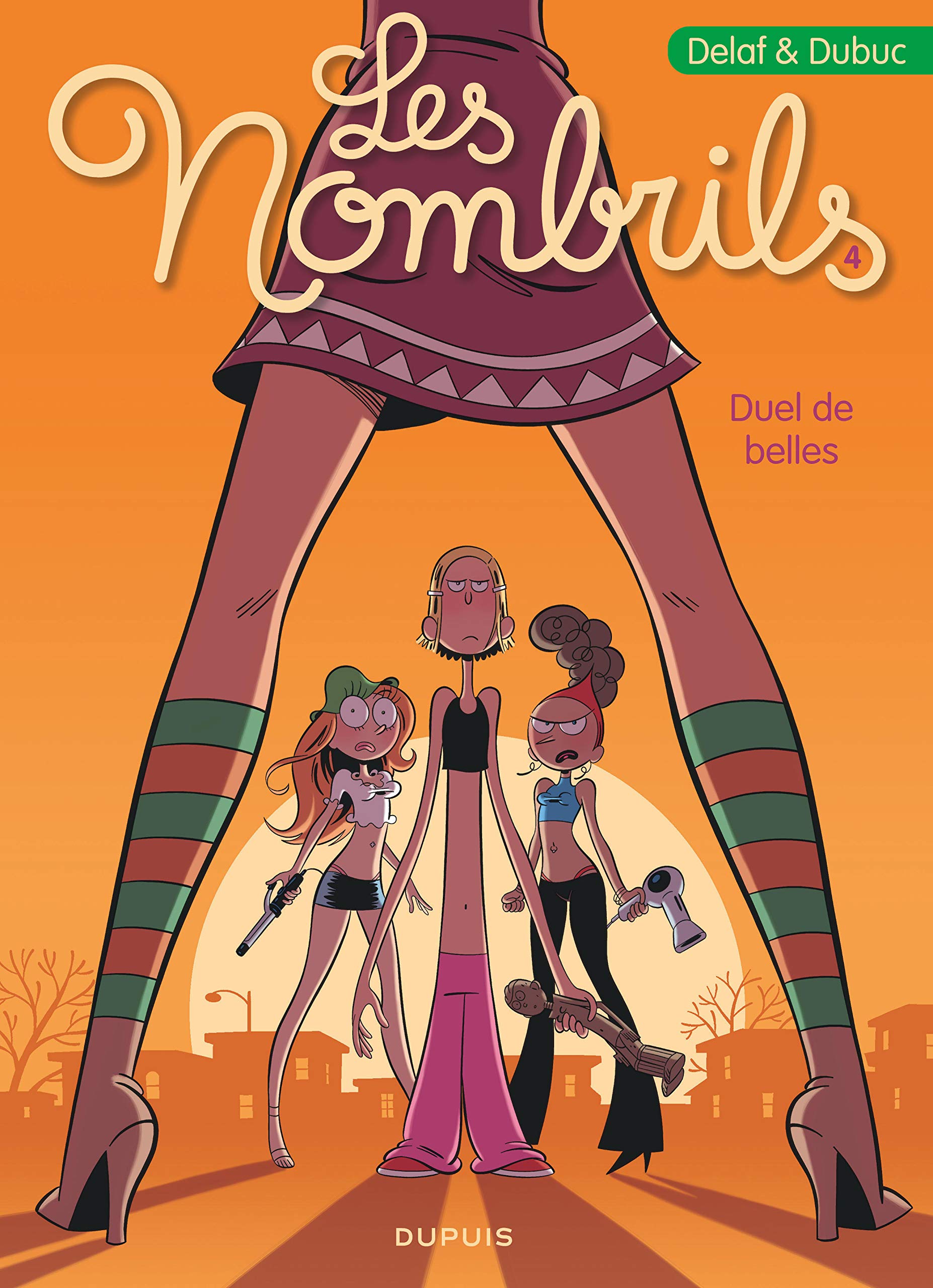 jaquette livre Les Nombrils - tome 4 - Duel de belles